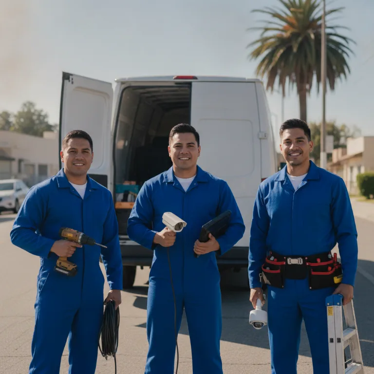 Instalación Cámaras Seguridad equipo en Heroica Matamoros